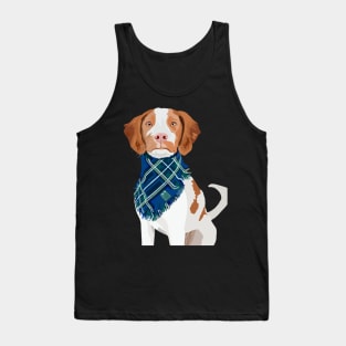 Brittany Spaniel Dog Tank Top